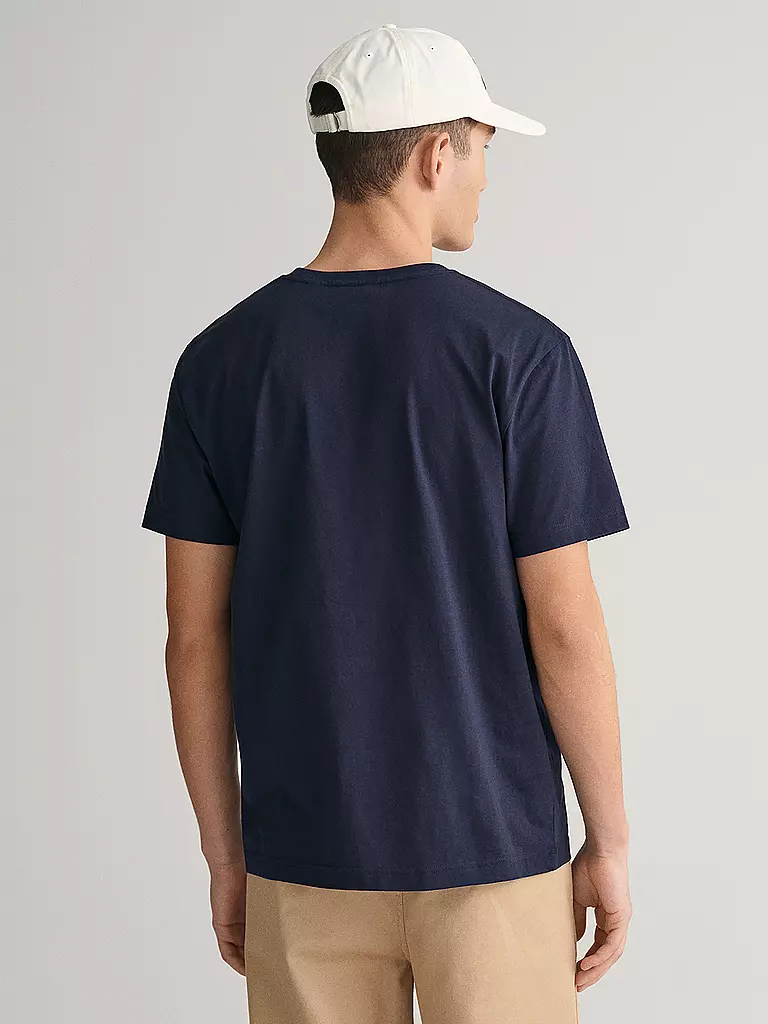 GANT | T-shirt vestibilità regular | Blu scuro