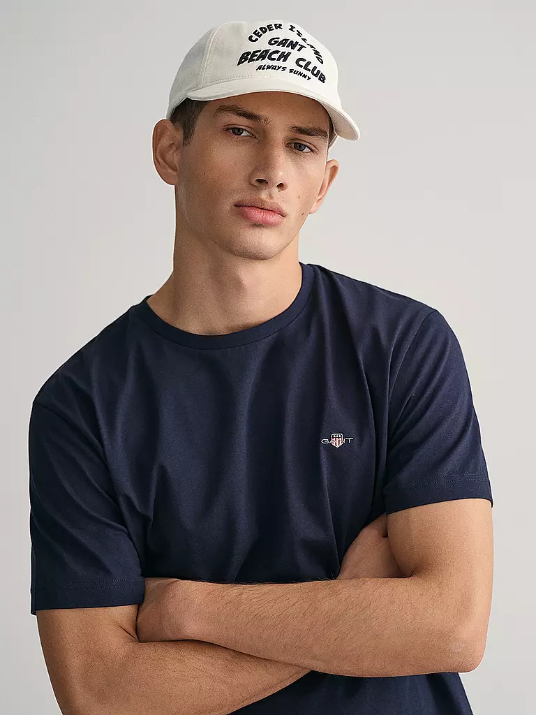 GANT | T-shirt vestibilità regular | Blu scuro