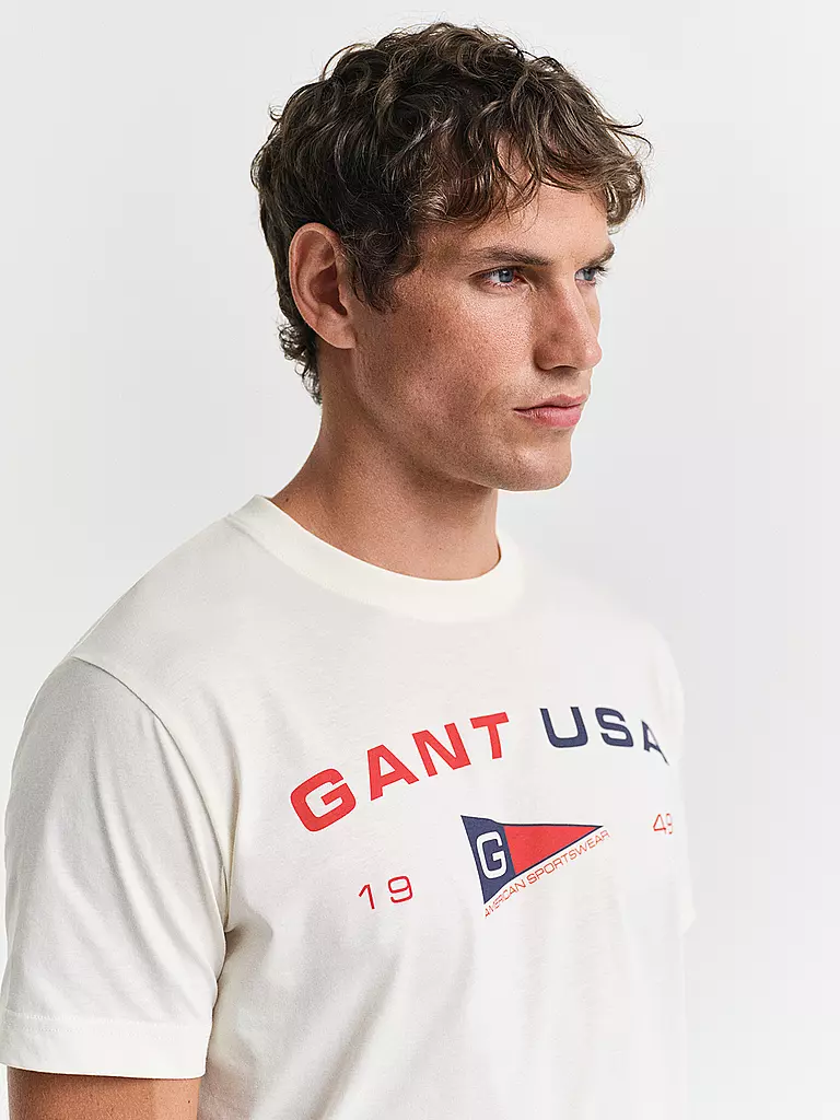 GANT | T-shirt | Crema