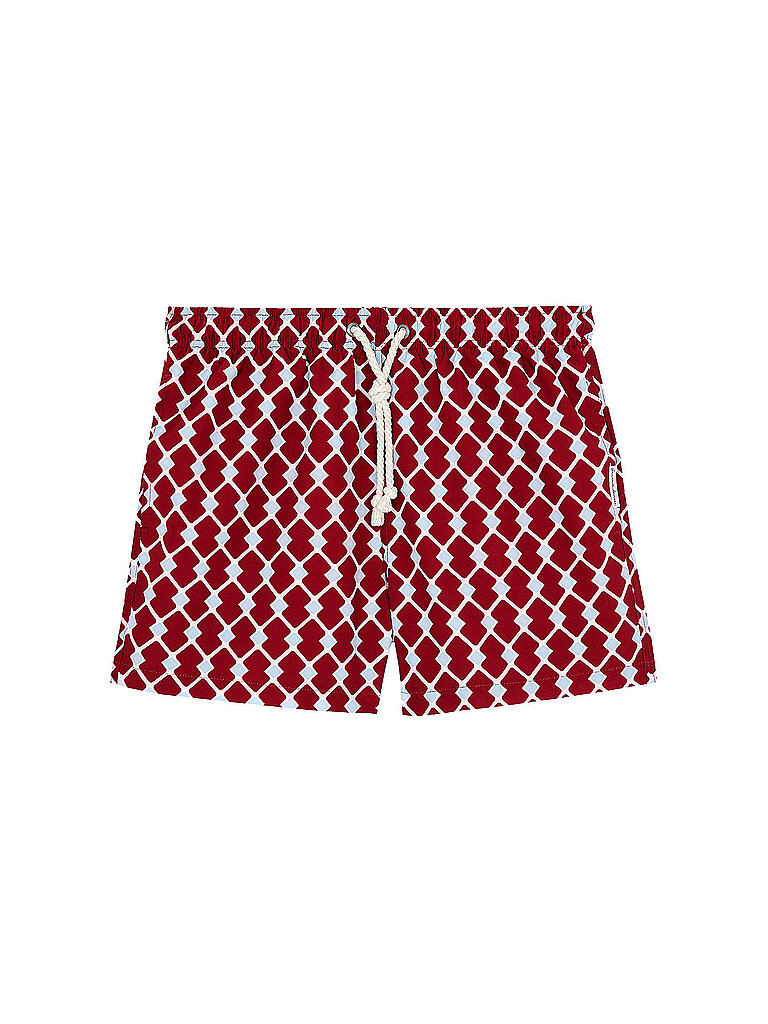 Badeshorts PORTOFINO rosso scuro L
