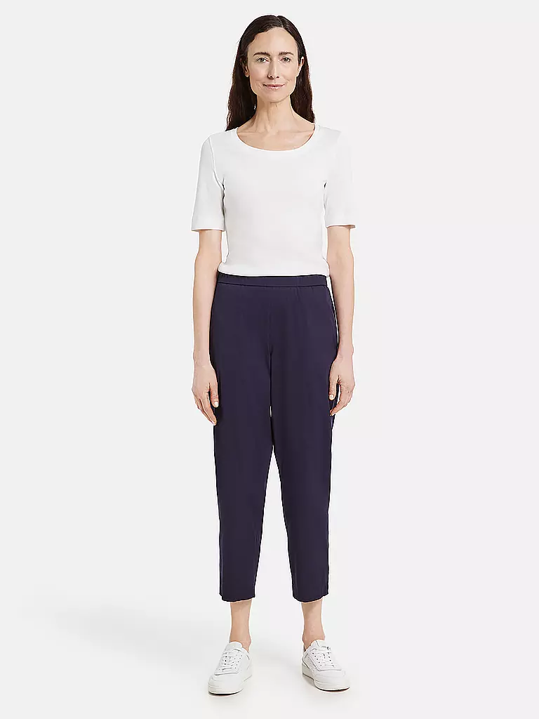 GERRY WEBER | Businesshose | Blu scuro