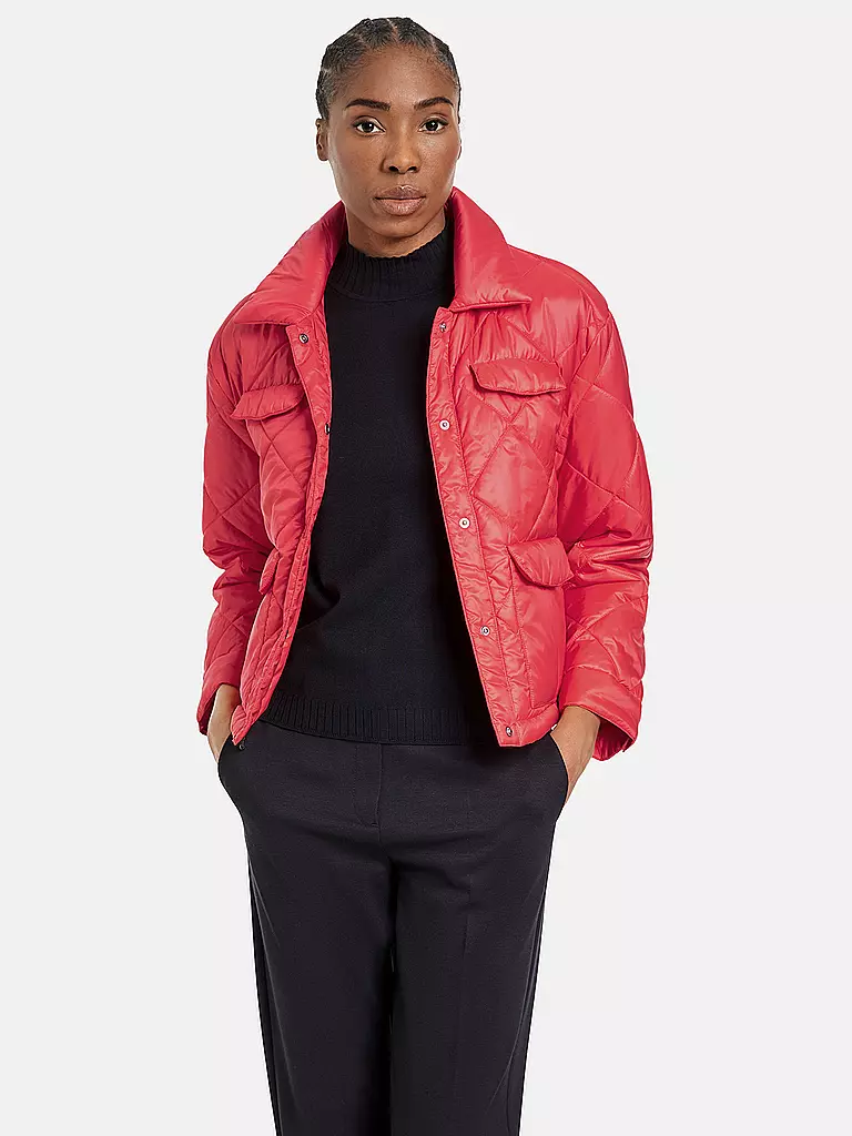 GERRY WEBER | Giacca trapuntata leggera | Rosso