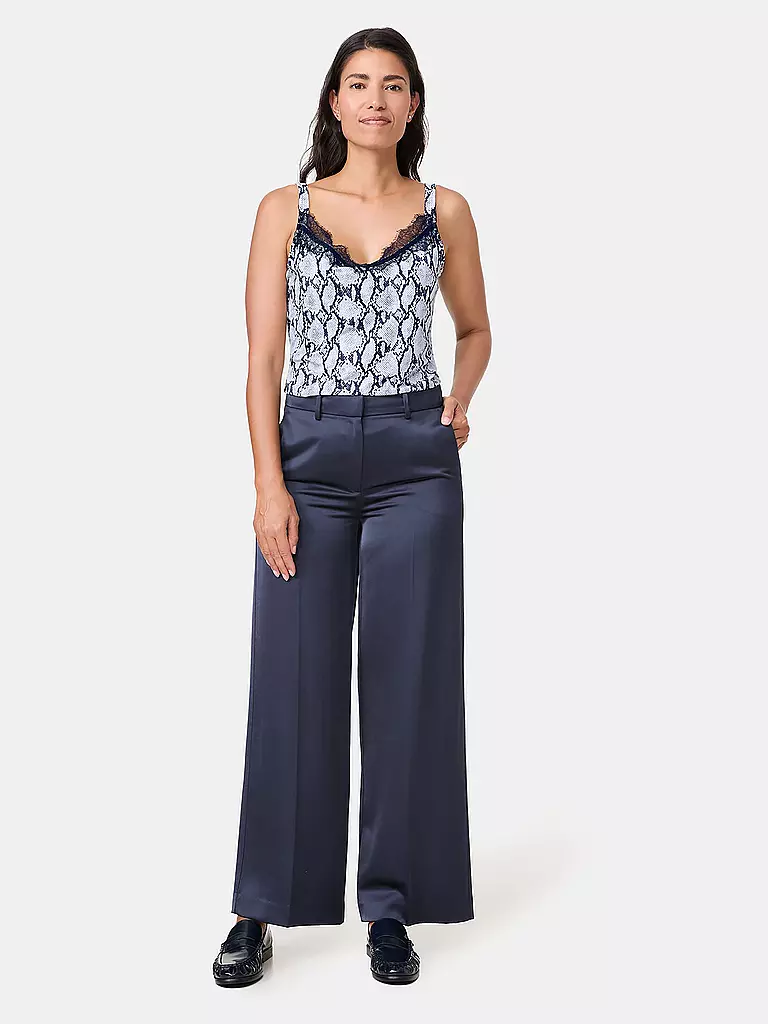 GERRY WEBER | Marlenehose | Blu scuro