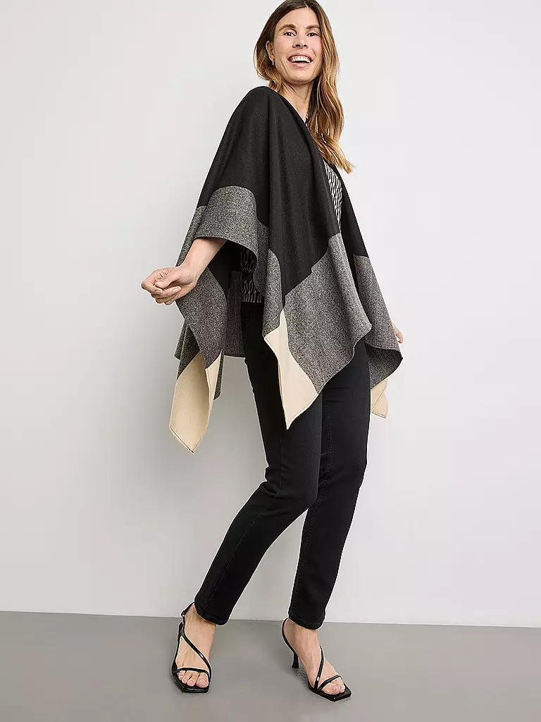 GERRY WEBER | Poncho - Cape | Nero