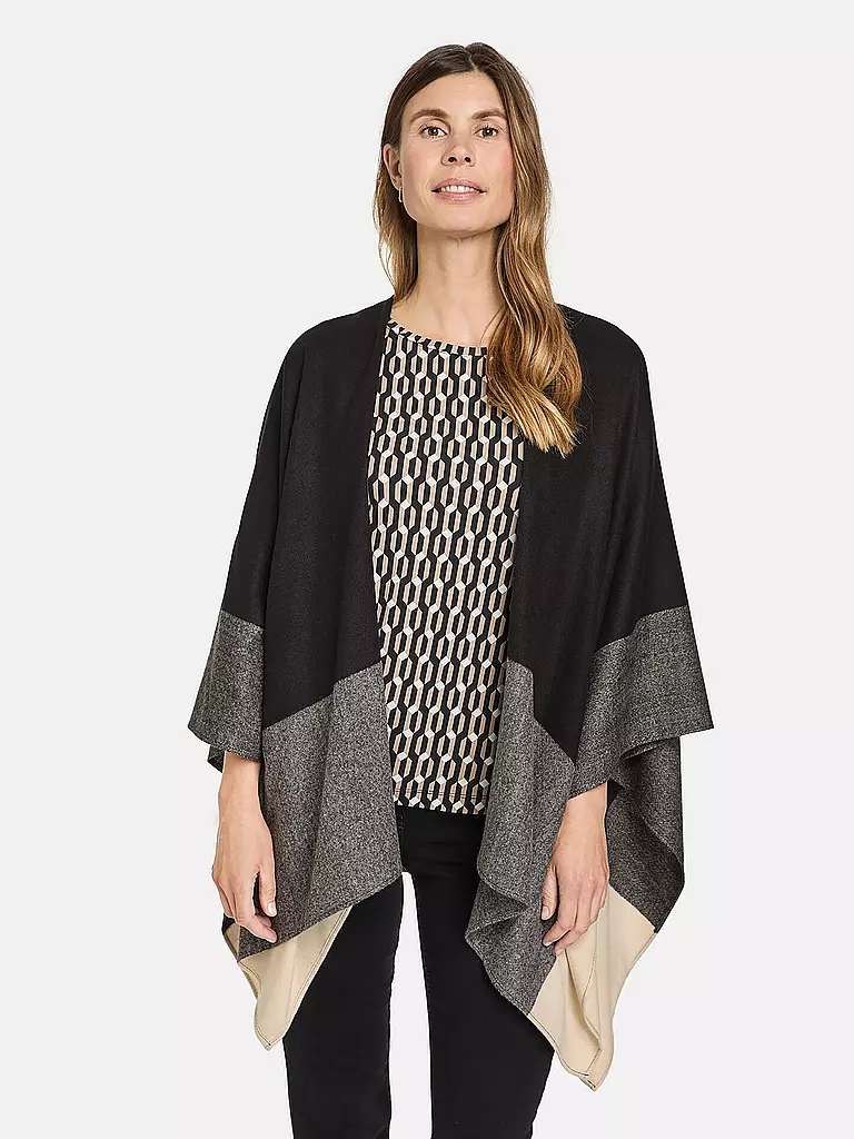 GERRY WEBER | Poncho - Cape | Nero