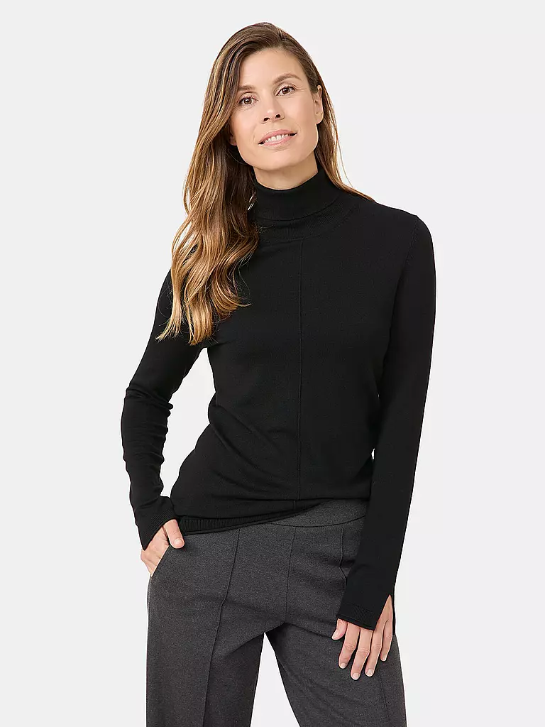 GERRY WEBER | Rollkragenpullover | Nero