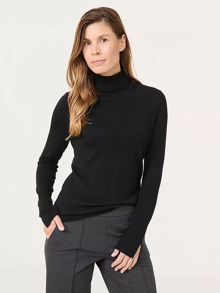 GERRY WEBER | Rollkragenpullover | Nero