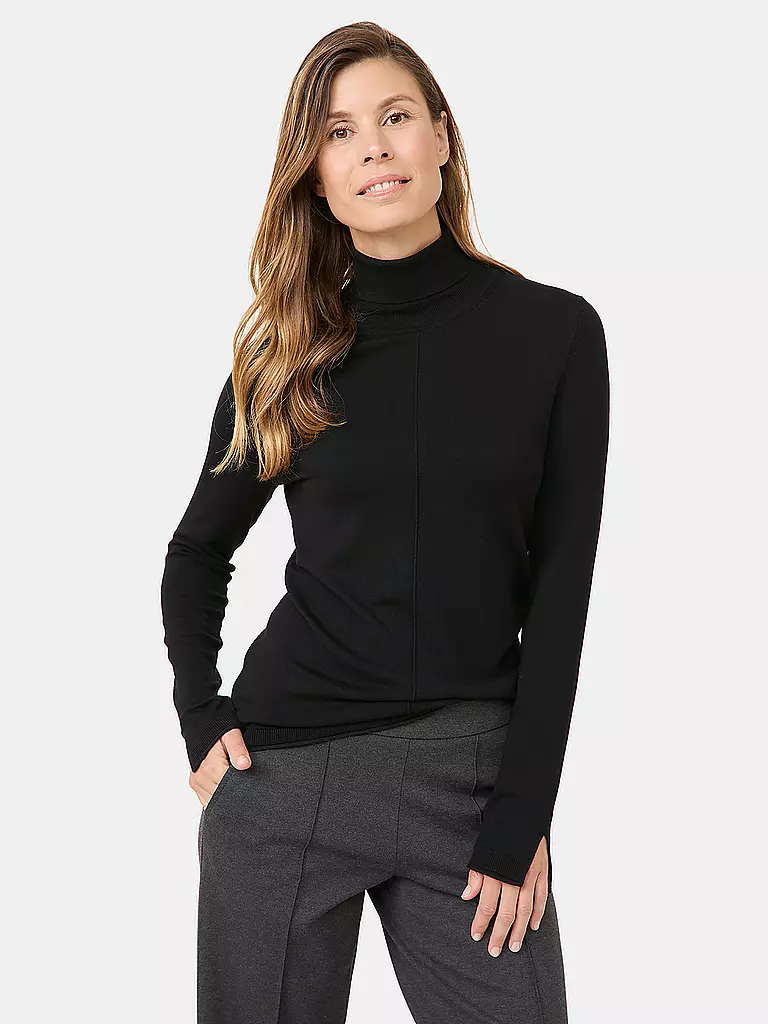 GERRY WEBER | Rollkragenpullover | Nero