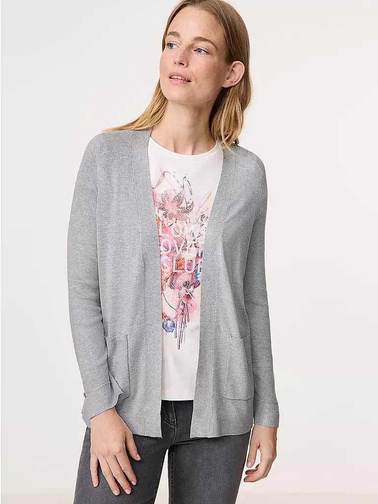 GERRY WEBER | Strickjacke | Argento