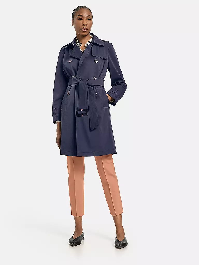 GERRY WEBER | Trench coat | Blu scuro