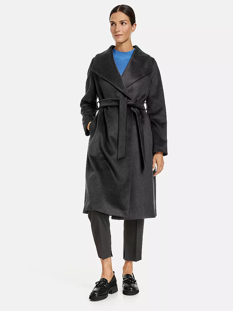 GERRY WEBER | Wollmantel  | Nero