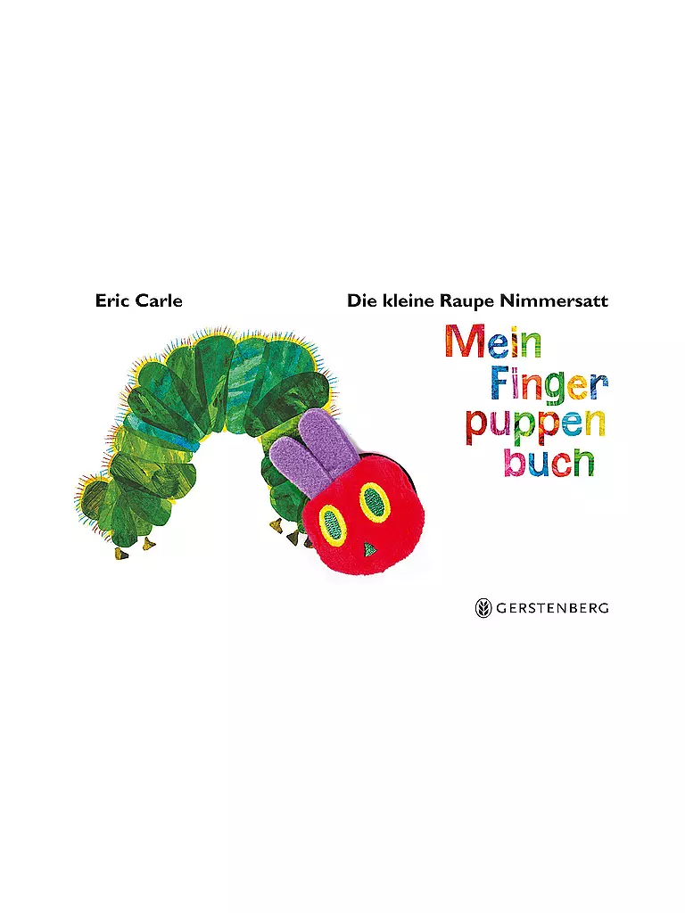 GERSTENBERG VERLAG | Il piccolo bruco Maisazio - Il mio libro con marionetta da dito | Senza colore