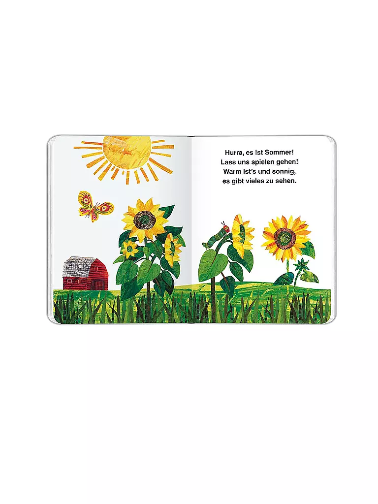 GERSTENBERG VERLAG | Libro - Il piccolo bruco mai sazio - Estate | Senza colore