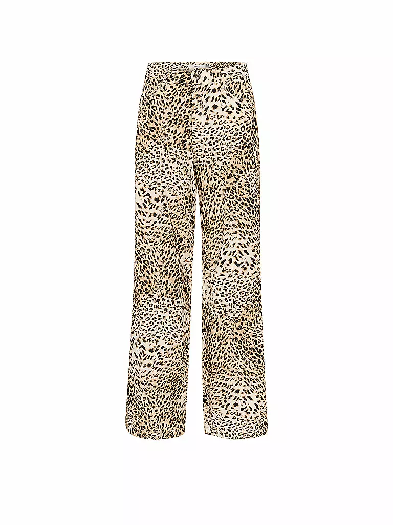 GESTUZ | Jeans a gamba larga LEONIA | Marrone chiaro