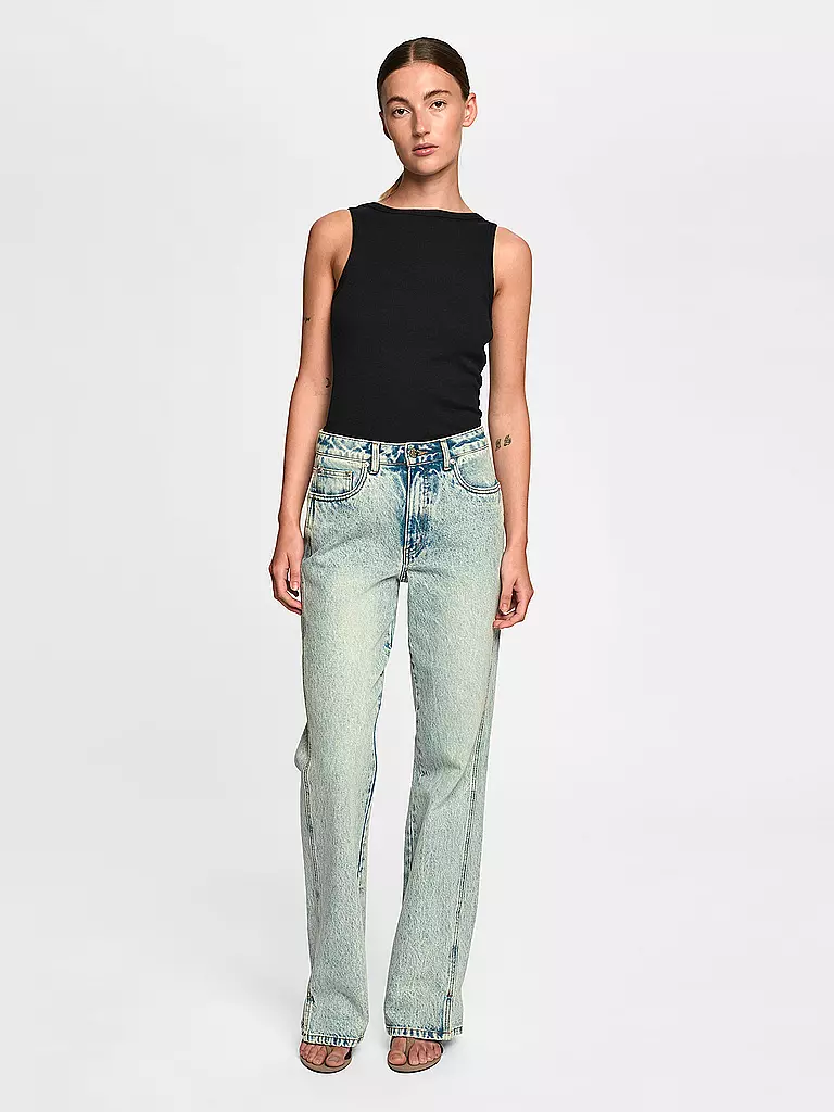 GESTUZ | Top DREW REVERSIBLE | Nero