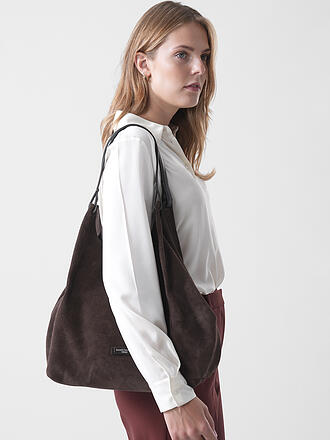 GIANNI CHIARINI | Borsa in pelle - Hobo Bag DUA SUEDE L
