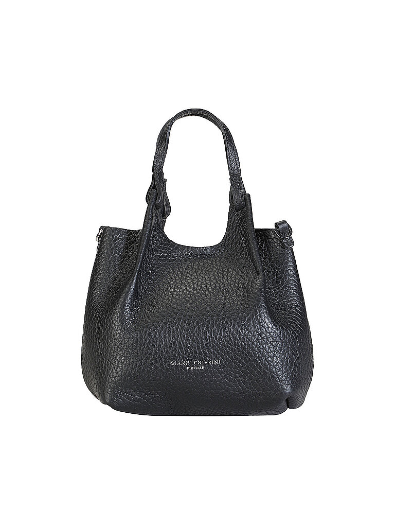 Borsa in pelle - Hobo Bag DUA Small nero