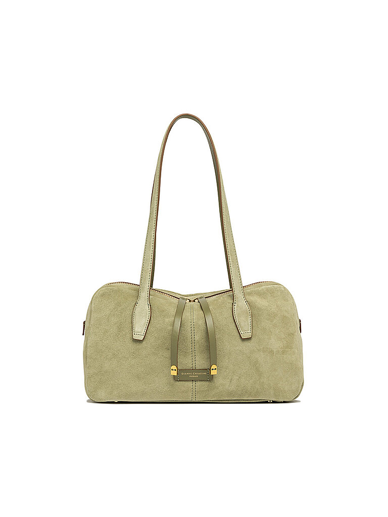 Borsa in pelle - Borsa a spalla ARYNA verde