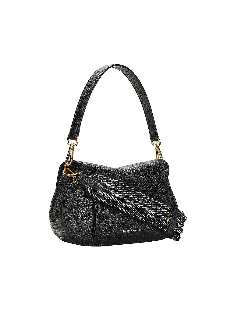 GIANNI CHIARINI | Borsa in pelle - Borsa a tracolla HELENA ROUND | Nero