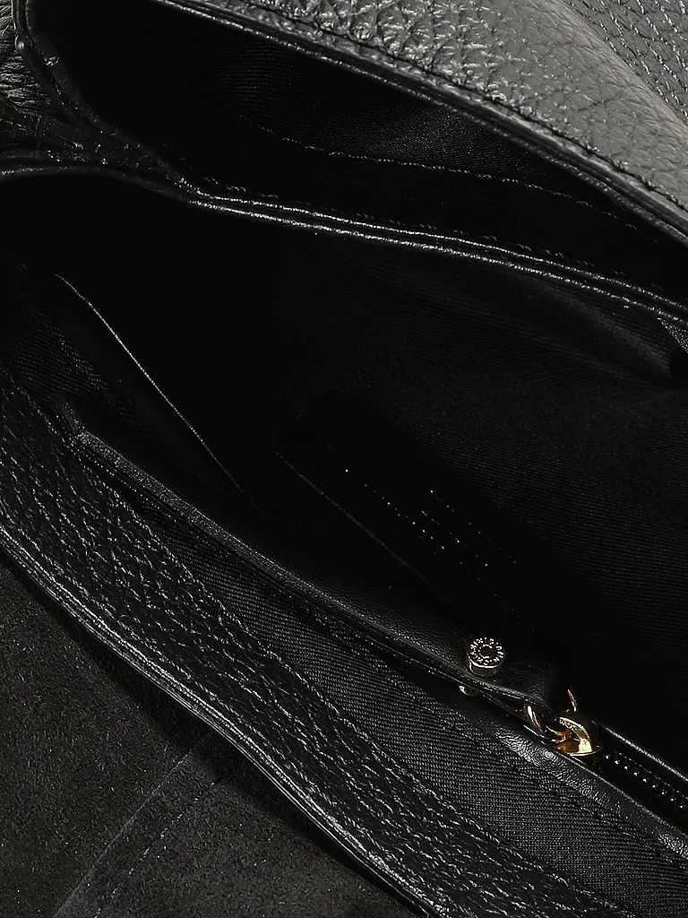 GIANNI CHIARINI | Borsa in pelle - Borsa a tracolla HELENA ROUND | Nero