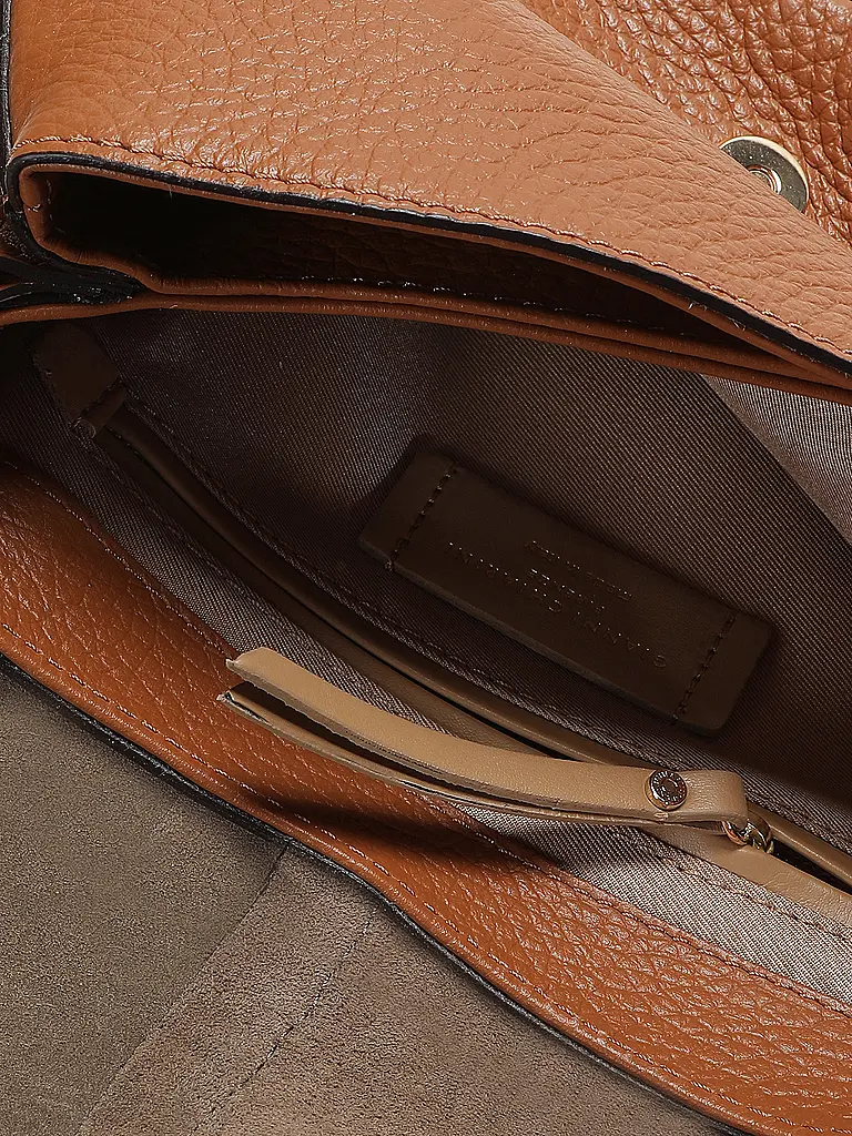 GIANNI CHIARINI | Borsa in pelle - Borsa a tracolla HELENA ROUND | Cammello