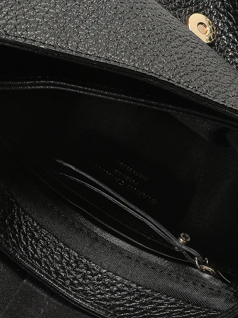 GIANNI CHIARINI | Borsa in pelle - Borsa a tracolla HELENA ROUND | Nero