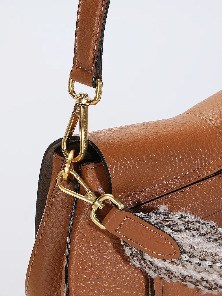 GIANNI CHIARINI | Borsa in pelle - Borsa a tracolla HELENA ROUND | Cammello