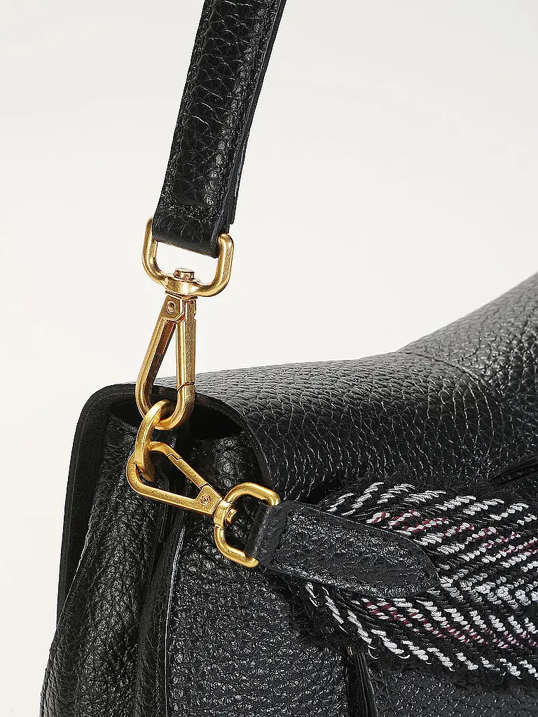 GIANNI CHIARINI | Borsa in pelle - Borsa a tracolla HELENA ROUND | Nero