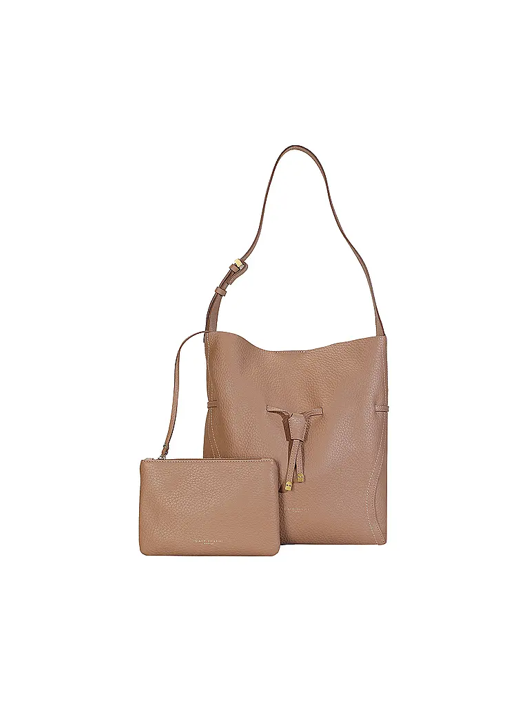 GIANNI CHIARINI | Borsa in pelle - Bucket Bag SIENNA | Beige