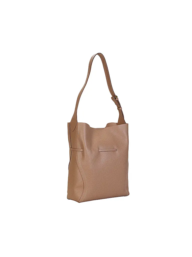 GIANNI CHIARINI | Borsa in pelle - Bucket Bag SIENNA | Beige