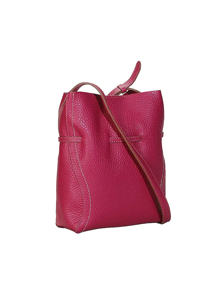 GIANNI CHIARINI | Borsa in pelle - Bucket Bag SIENNA | Fucsia