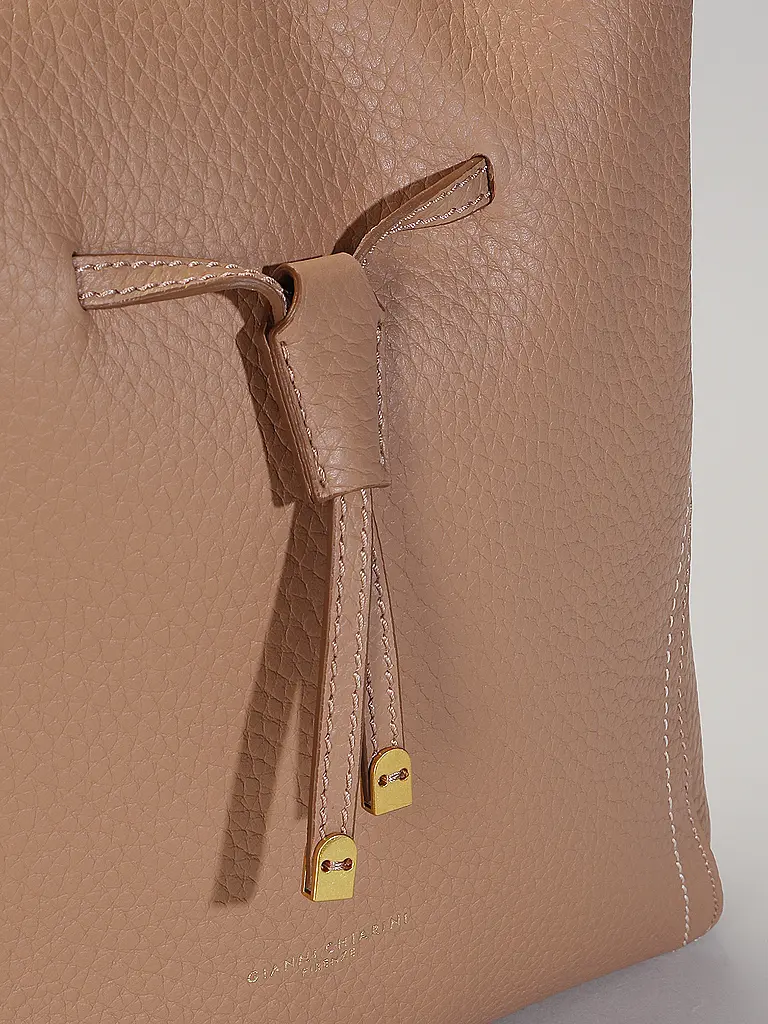 GIANNI CHIARINI | Borsa in pelle - Bucket Bag SIENNA | Beige