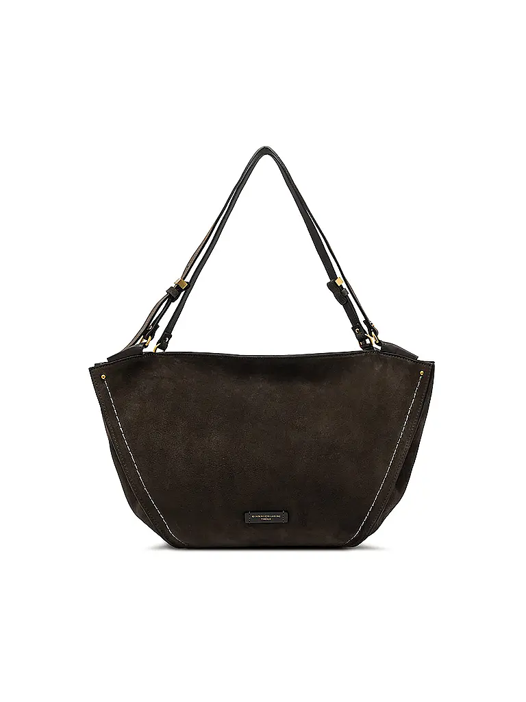 GIANNI CHIARINI | Borsa in pelle - Hobo Bag BLOOM | Marrone