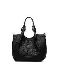 GIANNI CHIARINI | Borsa in pelle - Hobo Bag DUA Small | Nero