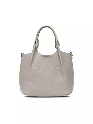 GIANNI CHIARINI | Borsa in pelle - Hobo Bag DUA Small | Grigio chiaro