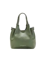 GIANNI CHIARINI | Borsa in pelle - Hobo Bag DUA Small | Oliva