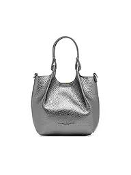 GIANNI CHIARINI | Borsa in pelle - Hobo Bag DUA Small | Argento