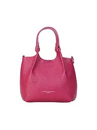 GIANNI CHIARINI | Borsa in pelle - Hobo Bag DUA Small | Fucsia