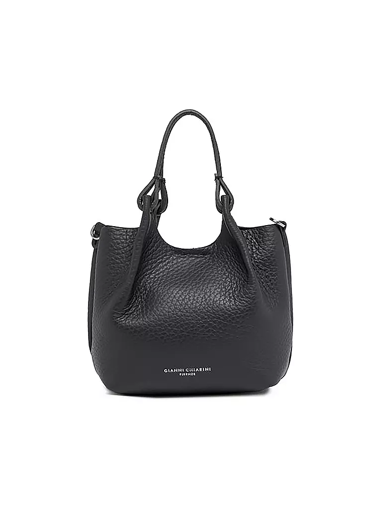 GIANNI CHIARINI | Borsa in pelle - Hobo Bag DUA Small | Grigio