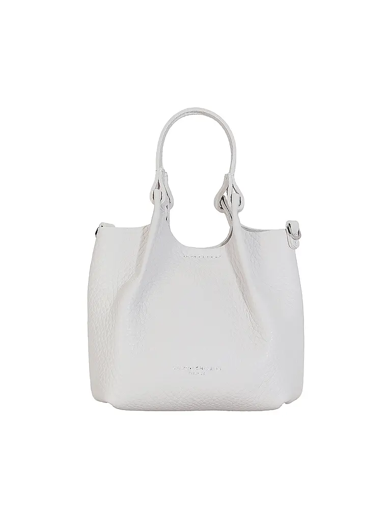 GIANNI CHIARINI | Borsa in pelle - Hobo Bag DUA Small | Bianco
