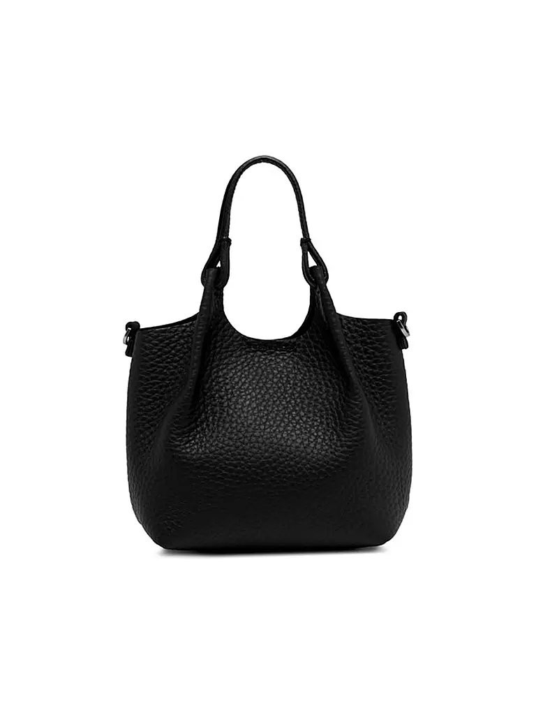 GIANNI CHIARINI | Borsa in pelle - Hobo Bag DUA Small | Nero