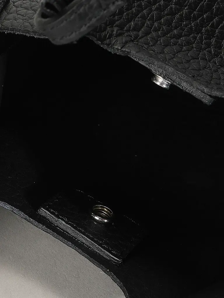 GIANNI CHIARINI | Borsa in pelle - Hobo Bag DUA Small | Nero