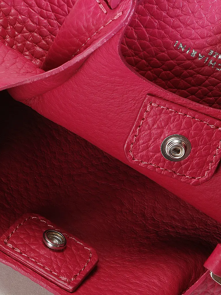 GIANNI CHIARINI | Borsa in pelle - Hobo Bag DUA Small | Fucsia