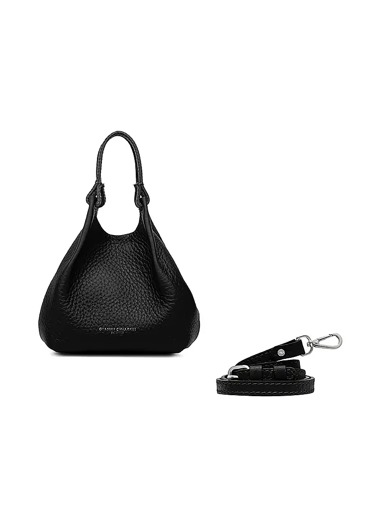GIANNI CHIARINI | Borsa in pelle - Hobo Bag DUA Small | 