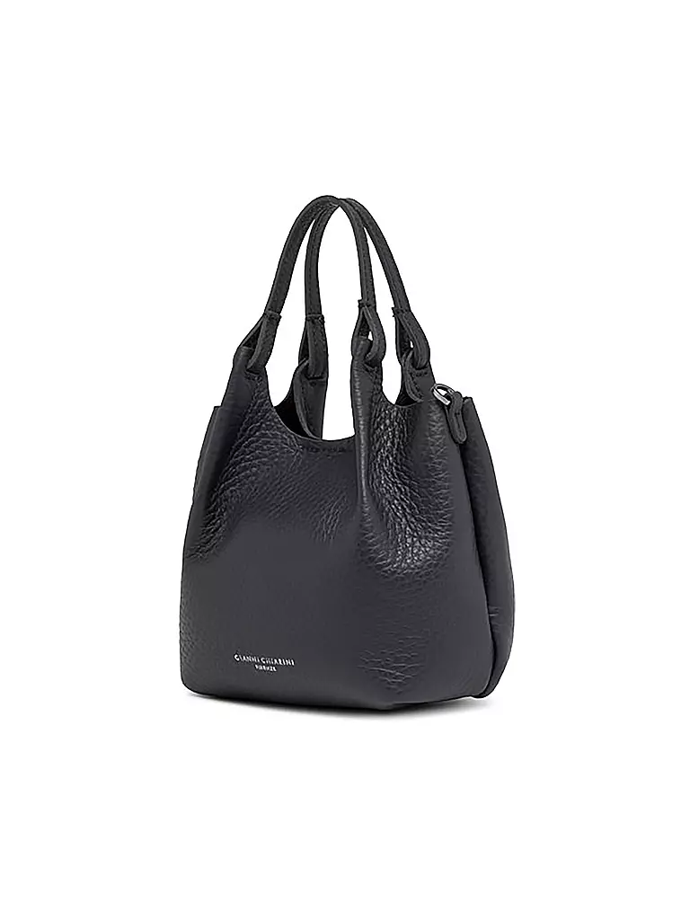 GIANNI CHIARINI | Borsa in pelle - Hobo Bag DUA Small | Grigio
