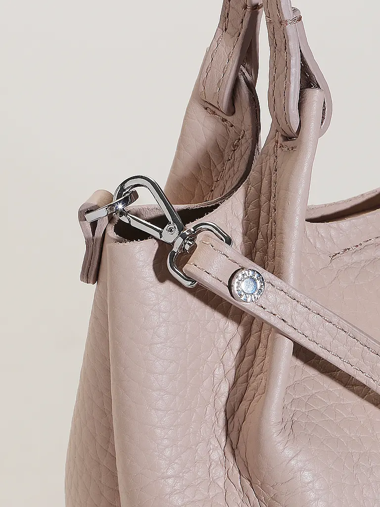 GIANNI CHIARINI | Borsa in pelle - Hobo Bag DUA Small | Rosa