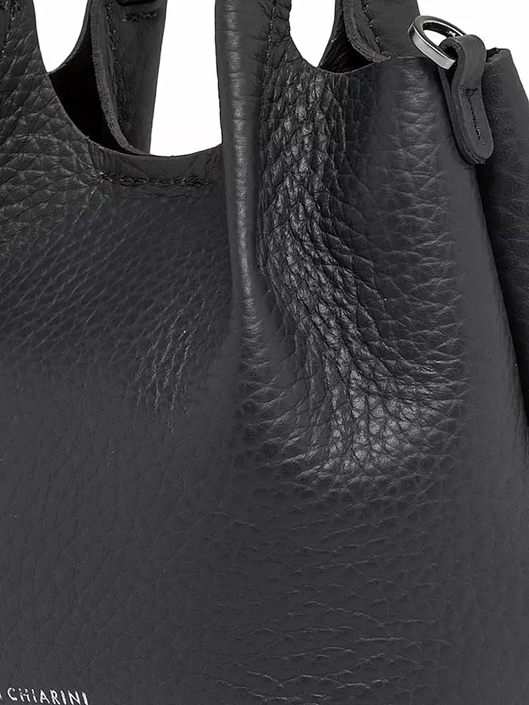 GIANNI CHIARINI | Borsa in pelle - Hobo Bag DUA Small | Grigio