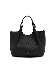 GIANNI CHIARINI | Borsa in pelle - Hobo Bag DUA | Nero