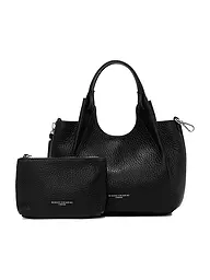 GIANNI CHIARINI | Borsa in pelle - Hobo Bag DUA | Nero
