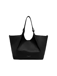 GIANNI CHIARINI | Borsa in pelle - Hobo Bag DUA | Nero